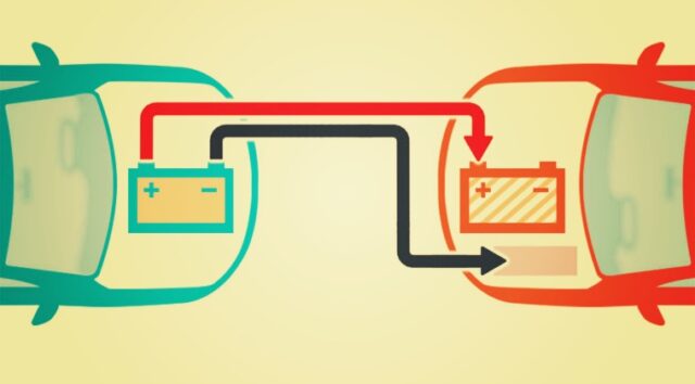 Tutorial Batterie überbrücken - Motor fremdstarten