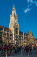 Der Marienplatz in München
