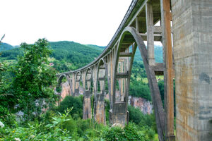 Camping Montenegro Tara Brücke