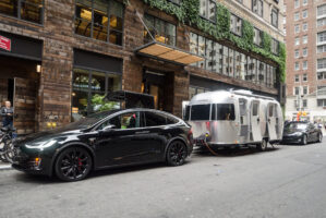 Tesla Airstream Mobile Design Studio