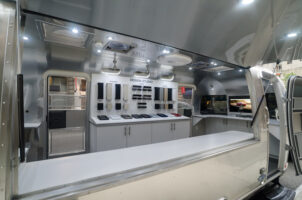 Tesla Airstream Mobile Design Studio