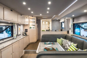 Glamping Volkner Mobil Performance Innenraum