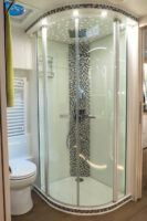 Glamping Volkner Mobil Performance Dusche