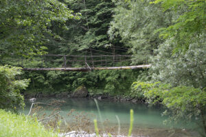 Kleine Brücke über Soca