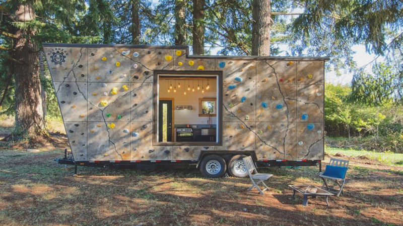 Tiny Adventure Home: Mini-Haus für Kletterfans