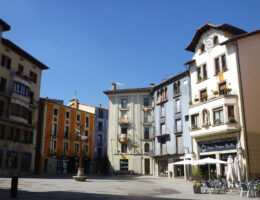 Mountainbiken Spanien Katalonien - Ripoll Stadt