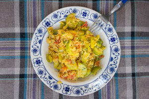 Campingrezept leckere Gemüsepfanne