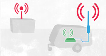 Test WLAN Verstärker Antennen WebCatcher Netzwerk