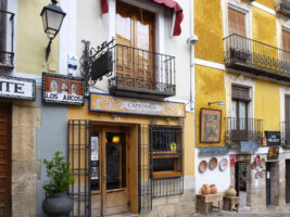 In der Stadt Cuenca, Spanien