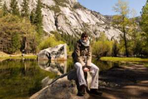 Tanja im Yosemite National Park