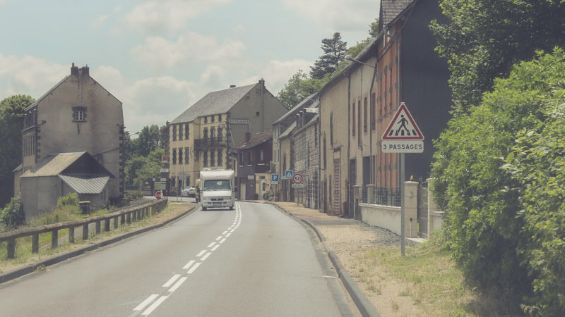 Mit dem Wohnmobil durch die Auvergne, Frankreich