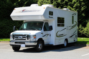 Parken mit dem Camper im Stanley Pak Vancouver