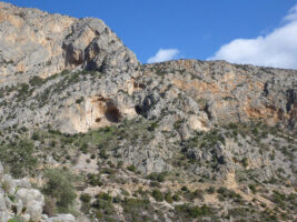 Twin Caves, Start unserer Wanderung auf dem Eselsweg in Leonidio