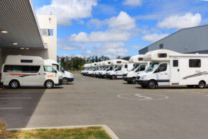 Eine Vermietstation Campervan in Neuseeland