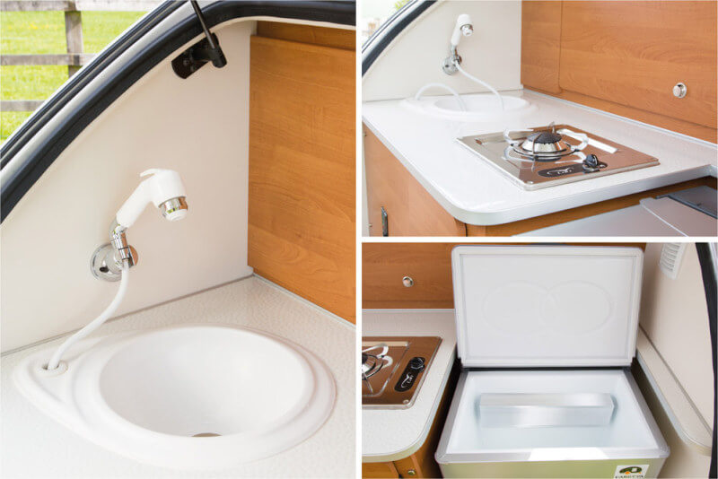 Caretta Offroad Caravan Küche