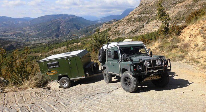 Expeditions Trailer unterwegs