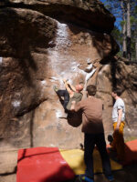 Boulder in Albarracin, Spanien