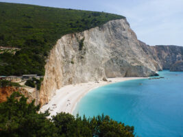 Die Bucht von Porto Katsiki, Griechenland