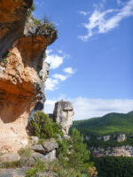 Felsen zum Klettern in Siurana, Spanien