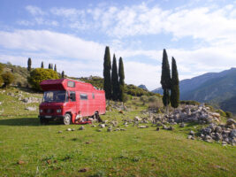 Freistehen mit dem Camper in Griechenland