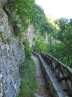 Auf der Wanderung am Acheron in Griechenland