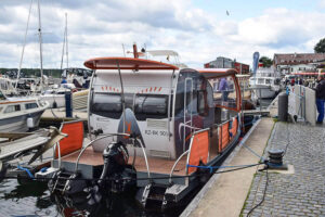 Ein Technus WaterCamper auf der Mecklenburgischen Seenplatte