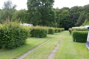 Viel Platz beim Camping in Dänemark