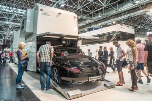 Vario mobil mit Cabrio Caravan Salon Düsseldorf 2017