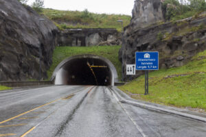 Ein Tunnel in Norwegen