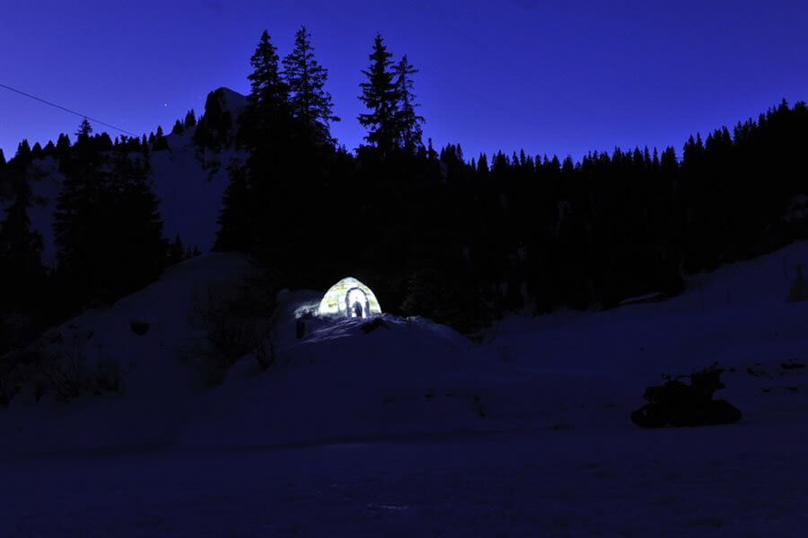 Übernachtung im Iglu - www.iglu-dorf.com