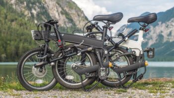 E-Bikes im Test: Der eflizzer - zusammengeklappt