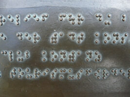 Blindenschrift