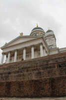 Treppe vom Dom in Helsinki