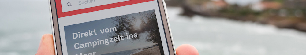 Unterwegs die besten Camping- und Stellplätze finden - per App geht das ganz einfach!