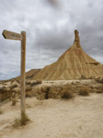 Castil de Tierra das Wahrzeichen von Bardenas Reales