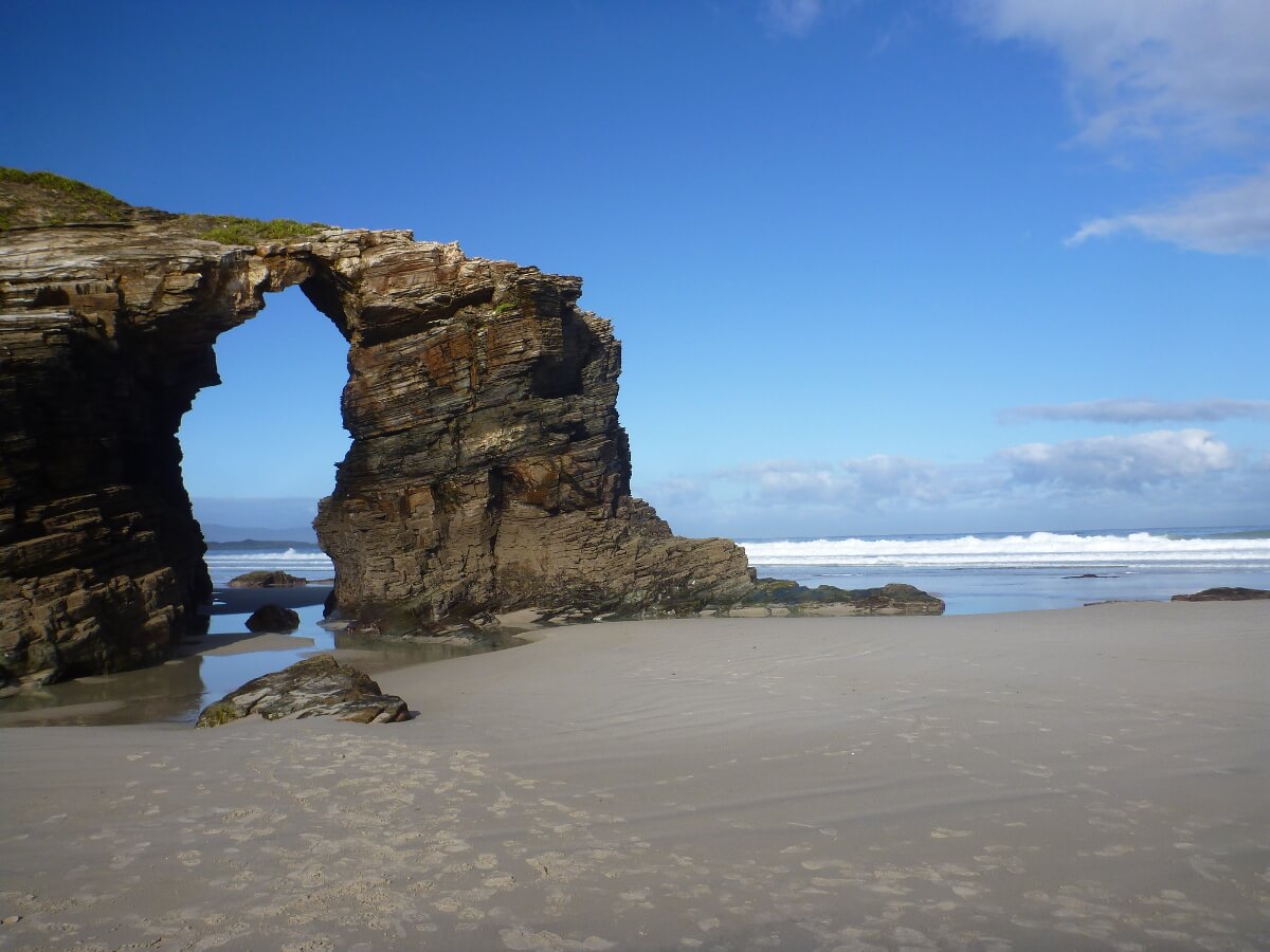 Interessante Routen in Nordspanien zum Nachfahren: Asturien und Galicien 15 Interessante Felsformationen am Playa de Catedrales