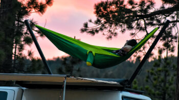 Roof Top Hammock an jedem Ort der Welt