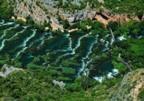 Roski Slap Ogrlice in Kroatien