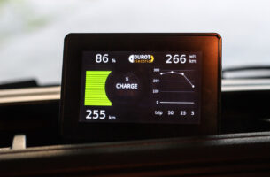 durot electric ev display