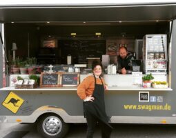 Das Team vom Food Truck Swagman