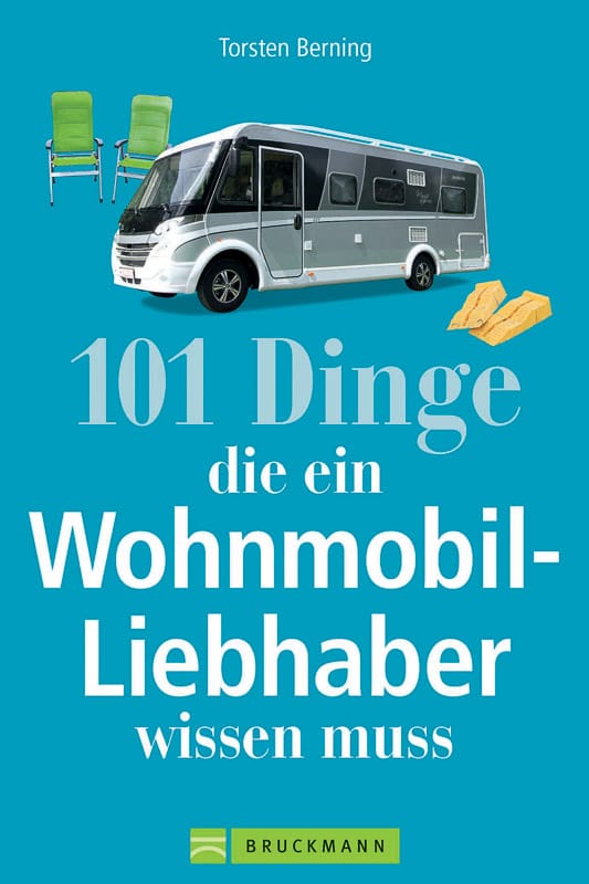 Buchcover 101 Dinge die ein Wohnmobilliebhaber wissen muss