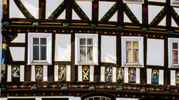 Ein Fachwerkhaus in Tann an der Rhoen