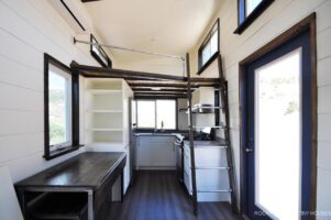 Der Schlafbereich für Gäste im Tiny House