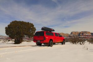 Pick-up mit TopperEZLift Zelt