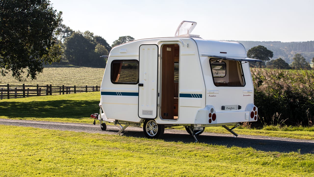 Der Freedom Caravan ein Mini-Wohnwagen