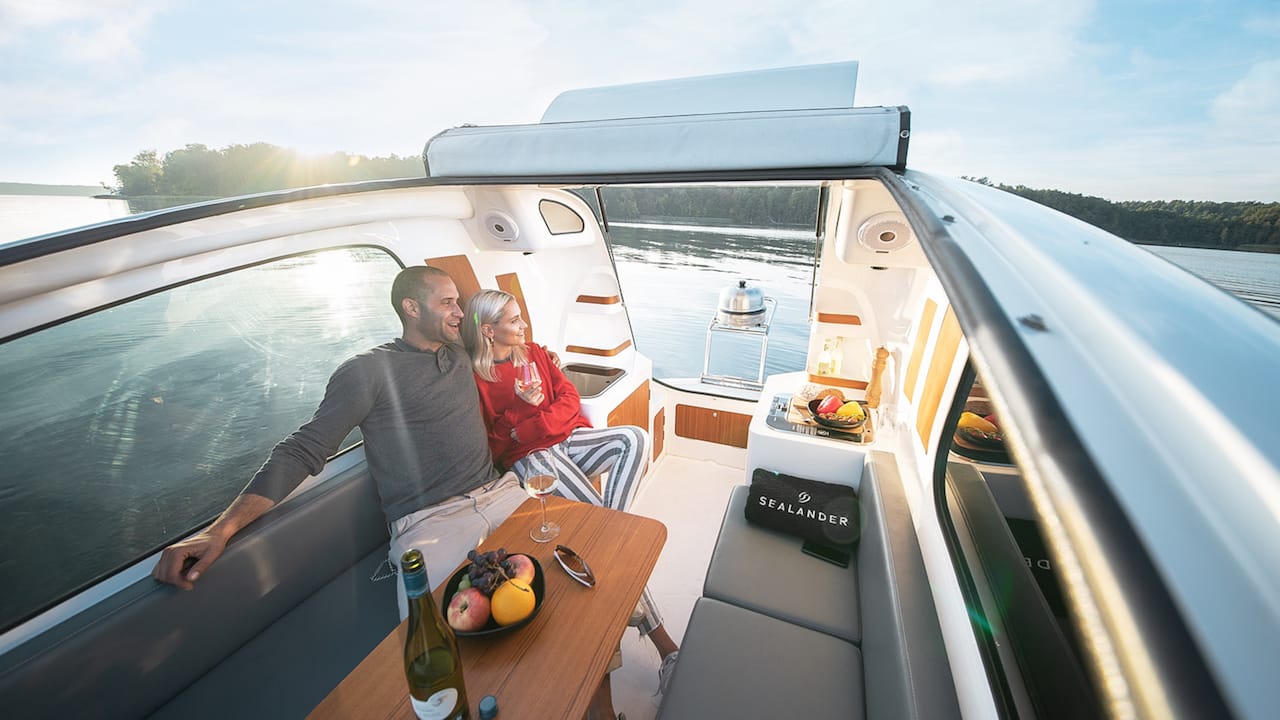 Ausflug mit dem Mikro Caravan SEALANDER
