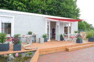 Eine Variante des Woodee Tiny Houses