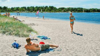 Strand am Wulfener Hals Camping einem Fünf Sterne Campingplatz in Europa