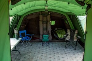 Riesige viel Platz im Crua Loj Zelt