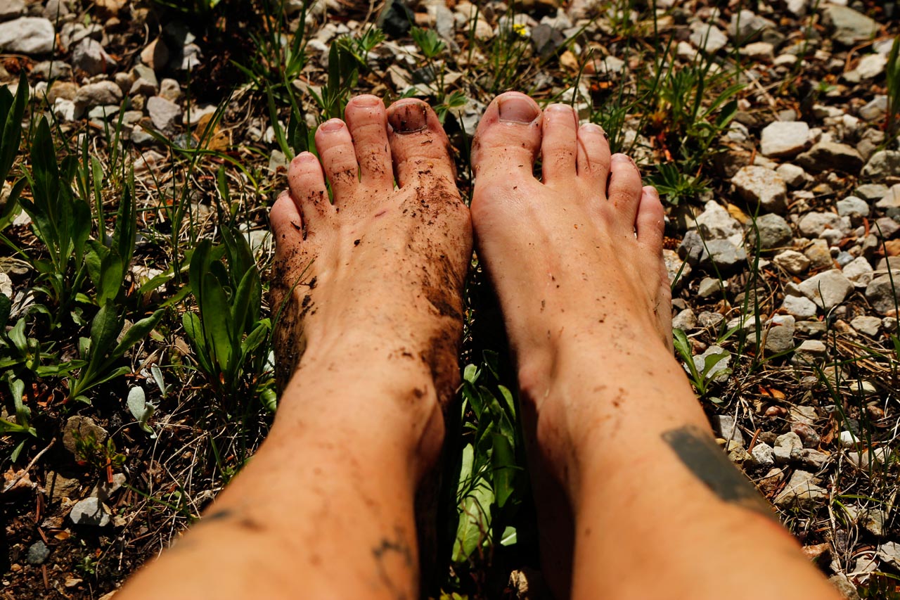 Die Natur ganz nah spüren - Barfußwandern